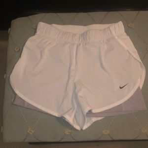 Nike dry fit two in one shorts